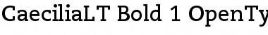 Download PMN Caecilia LT 75 Bold Font Title Preview
