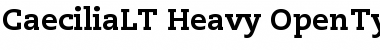 Download PMN Caecilia LT 85 Heavy Font Title Preview