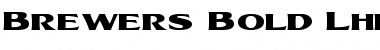 Download Brewers Bold Lhf Regular Font Title Preview