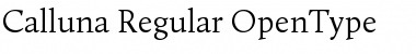 Download Calluna Regular Font