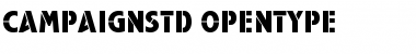Download Campaign Std Regular Font Title Preview