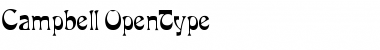 Download Campbell Regular Font Title Preview