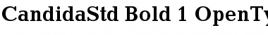 Download Candida Std Bold Font Title Preview