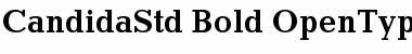 Download Candida Std Bold Font Title Preview