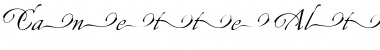 Download Canette-AltOne Regular Font Title Preview