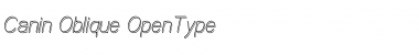 Download Canin Regular Font Title Preview