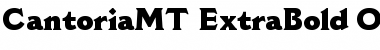 Download Cantoria MT Extra Bold Font Title Preview