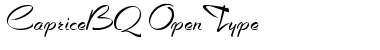 Download Caprice BQ Regular Font Title Preview