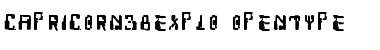 Download Capricorn38 Explo Font Title Preview