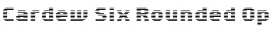 Download Cardew Six Rounded Font Title Preview
