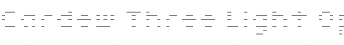 Download Cardew Three Light Font Title Preview