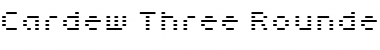 Download Cardew Three Rounded Font Title Preview