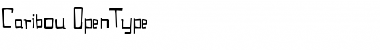 Download Caribou Regular Font Title Preview