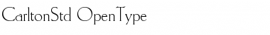 Download Carlton Std Regular Font Title Preview