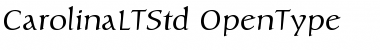 Download Carolina LT Std Roman Font Title Preview
