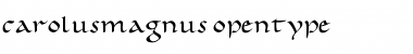 Download CarolusMagnus Regular Font Title Preview