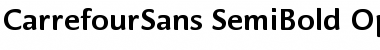 Download CarrefourSans SemiBold Font Title Preview