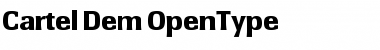 Download Cartel-Dem i Font Title Preview