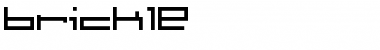 Download brickle Regular Font Title Preview
