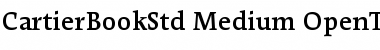 Download Cartier Book Std Medium Font Title Preview