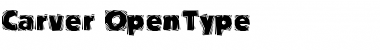 Download Carver Medium Font Title Preview