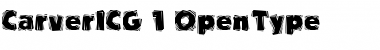 Download CarverICG Regular Font Title Preview