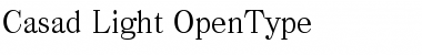 Download Casad-Light Regular Font Title Preview