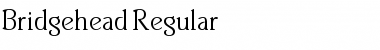 Download Bridgehead Regular Font Title Preview