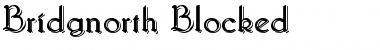 Download Bridgnorth Blocked Regular Font Title Preview