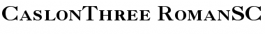Download Caslon 3 Roman Small Caps & Oldstyle Figures Font Title Preview