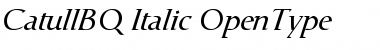 Download CatullBQ Regular Font Title Preview