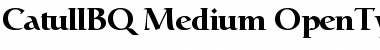 Download CatullBQ Regular Font Title Preview