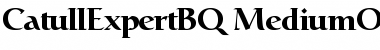 Download Catull Expert BQ Regular Font Title Preview
