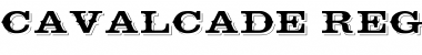 Download Cavalcade Regular Font Title Preview