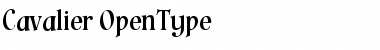 Download Cavalier Regular Font Title Preview