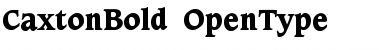 Download Caxton Bold Font Title Preview