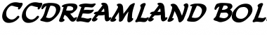 Download CCDreamland Regular Font Title Preview
