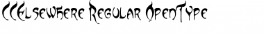 Download CCElsewhere Regular Font Title Preview