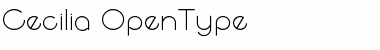 Download Cecilia Regular Font Title Preview