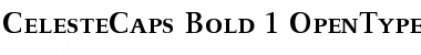 Download CelesteCaps Bold Font Title Preview