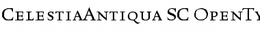 Download Celestia Antiqua SC Font Title Preview