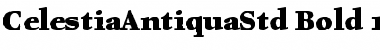 Download Celestia Antiqua Std Bold Font Title Preview