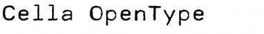 Download Cella Regular Font Title Preview