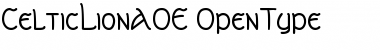 Download CelticLionAOE Regular Font Title Preview