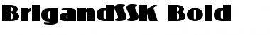 Download BrigandSSK Bold Font Title Preview