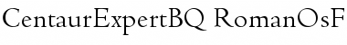 Download Centaur Expert BQ Regular Font Title Preview
