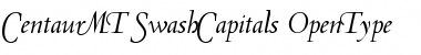 Download Centaur MT Swash Capitals Font Title Preview