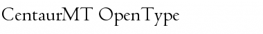 Download Centaur MT Regular Font Title Preview
