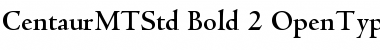 Download Centaur MT Std Bold Font Title Preview