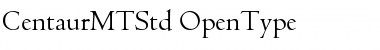Download Centaur MT Std Regular Font Title Preview